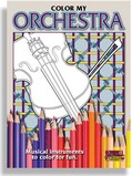 Color My Orchestra Adult Coloring Book